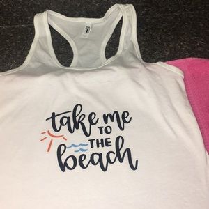 Beach racerback